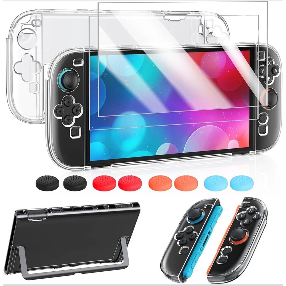 Clear Slim Cover Hard Shell Protective Case for Nintendo Switch 2 Accessories
